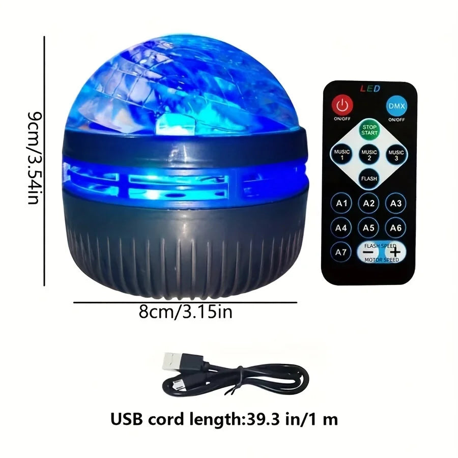 5V Star Galaxy Projector Night Light Sky Colorful Display for Christmas Decorations Gaming Room USB Ambiance for Bedrooms Party