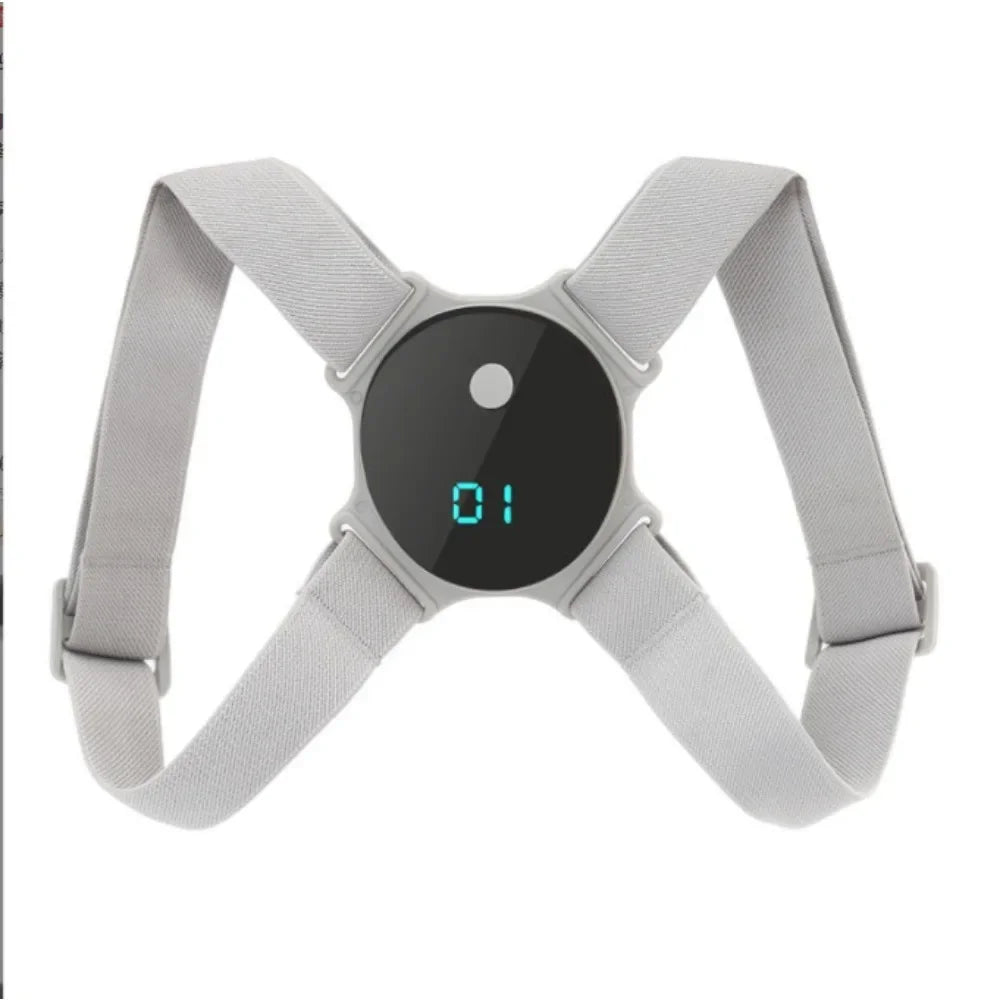 Adjustable Posture Corrector Smart Back Brace Vibration Reminder Invisible Shoulder Support For Neck Pain Relief Adult Kid