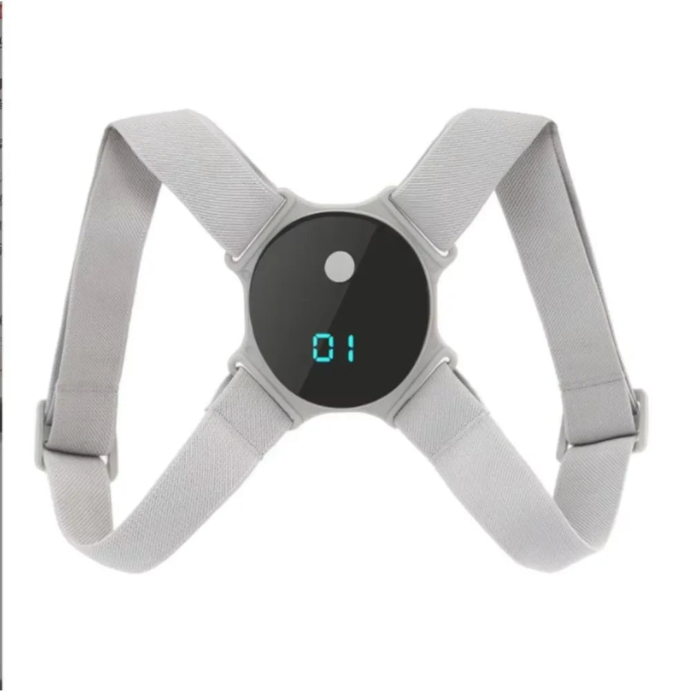 Adjustable Posture Corrector Smart Back Brace Vibration Reminder Invisible Shoulder Support For Neck Pain Relief Adult Kid
