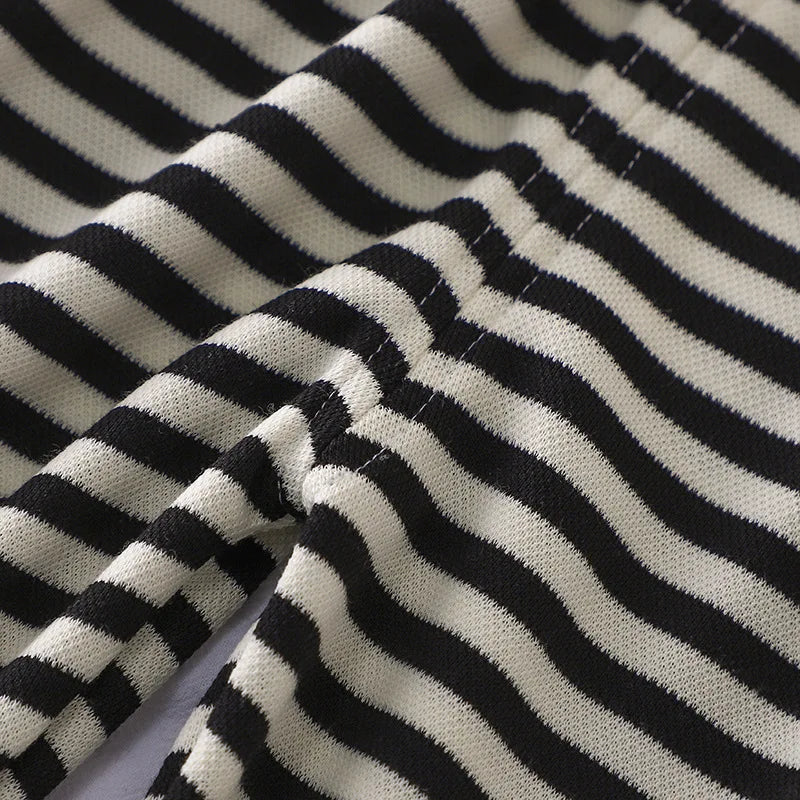 Summer New Children Korean Anti-mosquito Pants For Boys And Girls Baby Casual Striped Outside Ankle-length Sports Pants