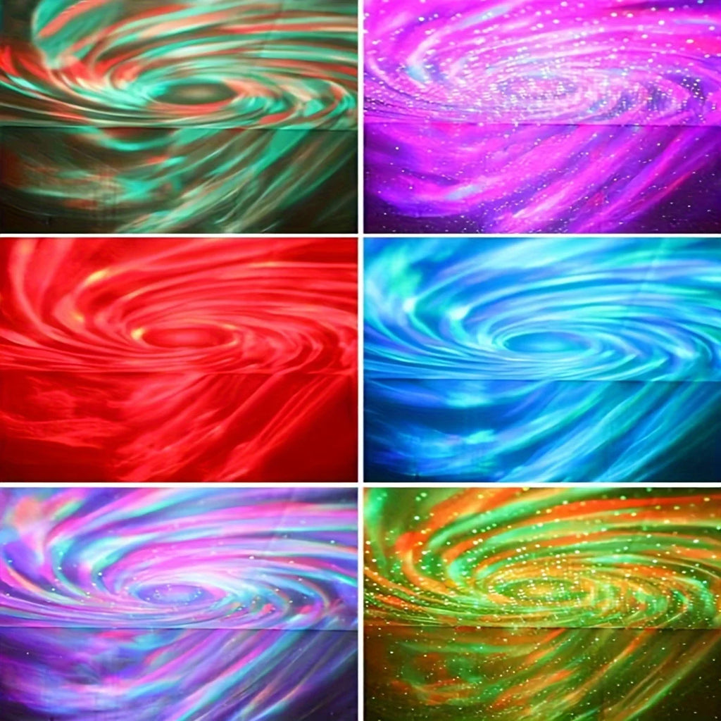 5V Star Galaxy Projector Night Light Sky Colorful Display for Christmas Decorations Gaming Room USB Ambiance for Bedrooms Party